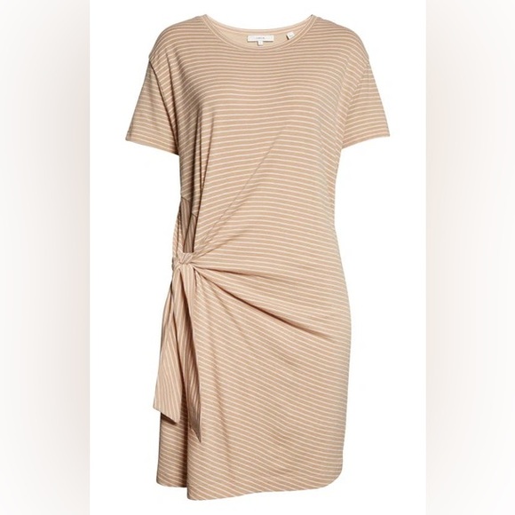 Vince Dresses & Skirts - 🔥🔥🔥NEW Vince Classic Stripe Side Tie Cotton Dress